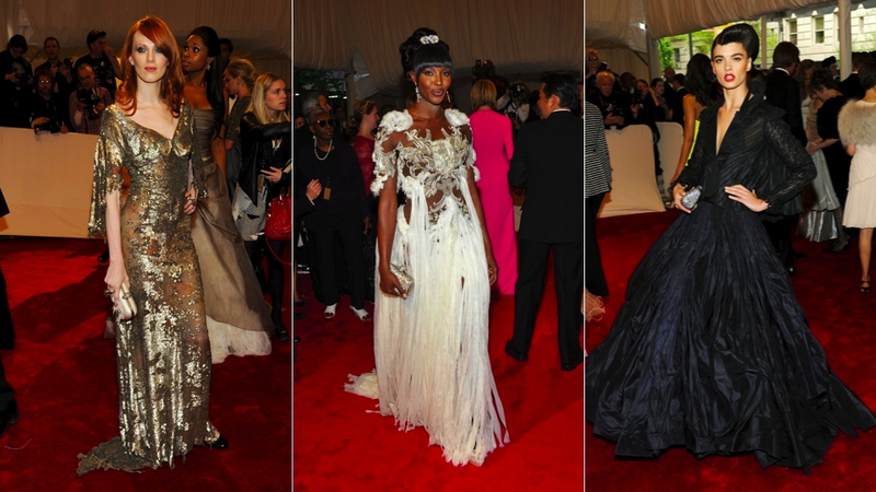 Illustration for article titled The Best (And Strangest) Looks From The Met Ball Red Carpet